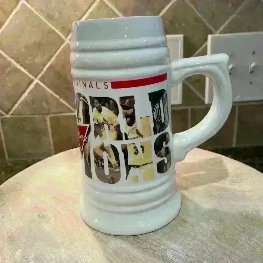 St. Louis Cardinals 2011 Champions, Budweiser, Ceramic Beer Stein
